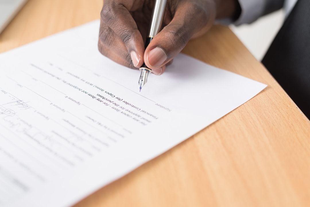Landlord reviewing new tenancy agreement under the Renters' Rights Act